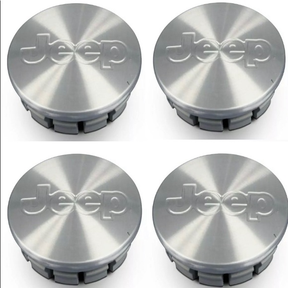 Jeep Other - Jeep Center Caps Machined Silver 56mm Brand New (Set of 4)